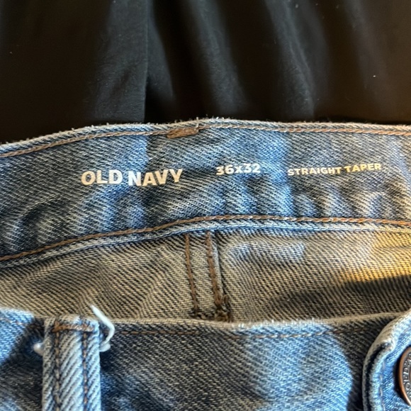 Old navy Straight Taper 36 waist 32 length Jeans - Picture 2 of 3